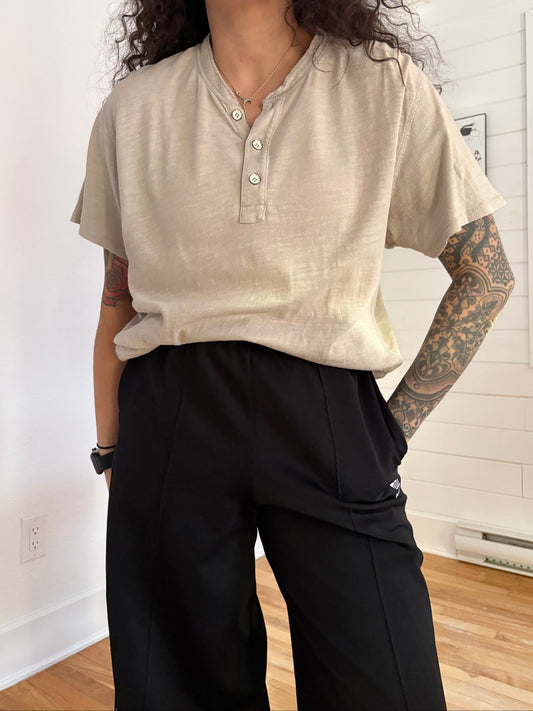 T-shirt henley en coton Rag & Bone, taille L/XL