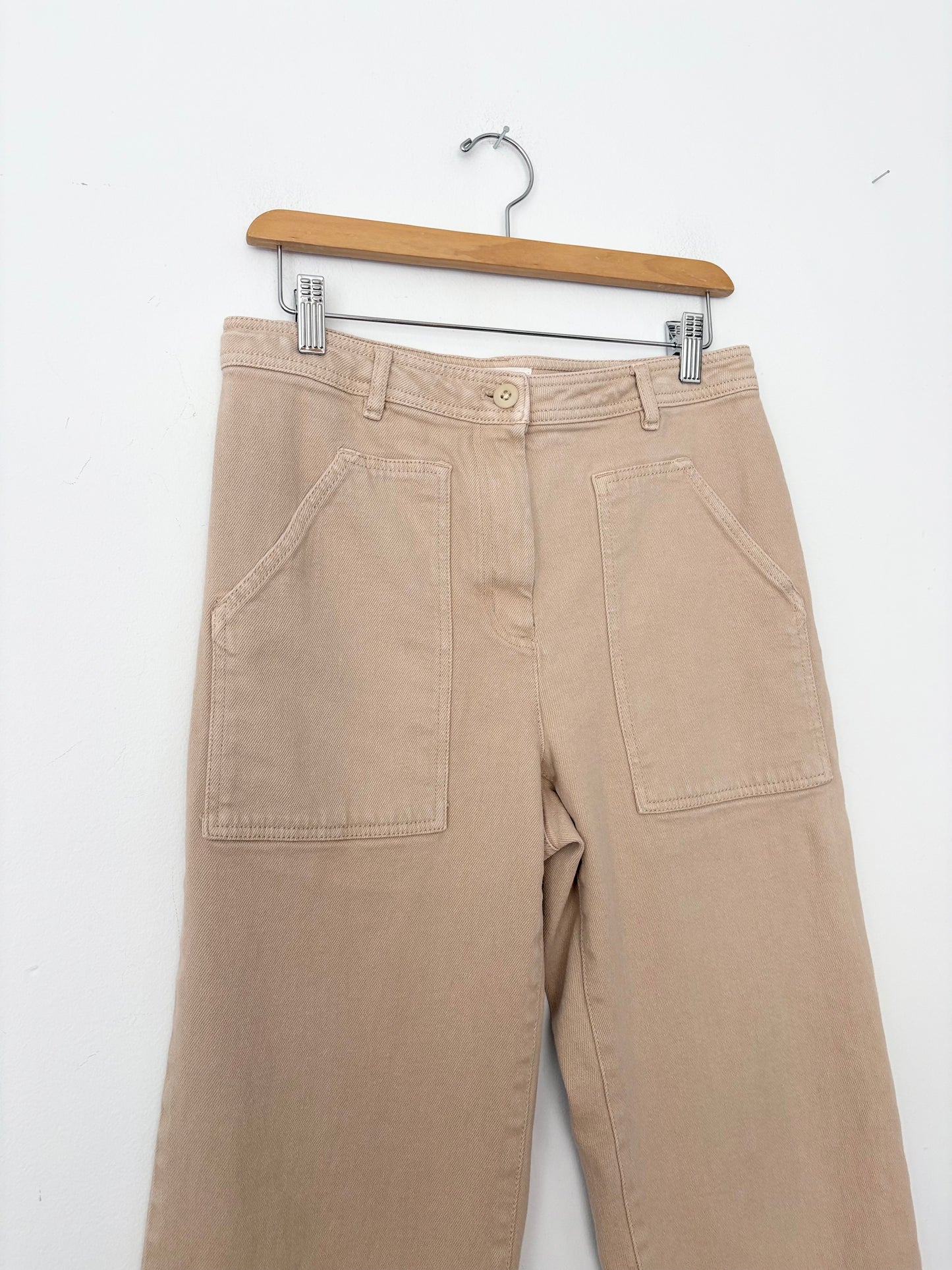 Wilfred modern utility pants in beige W28