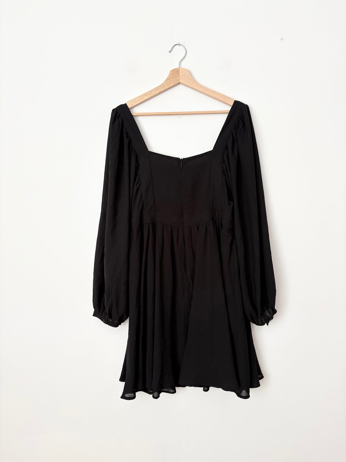 Mango chiffon babydoll dress XL