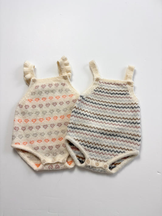 Zara soft romper bundle 1-3months