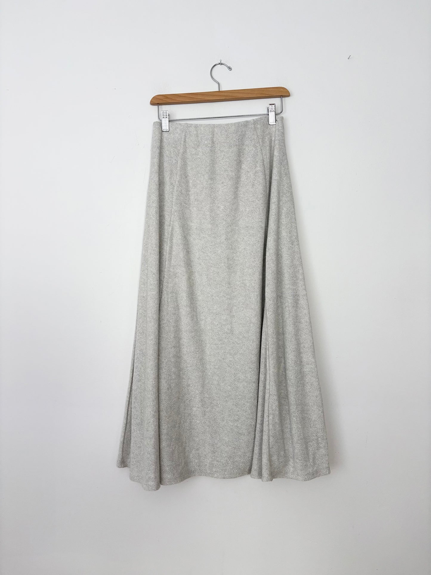 Zara metallic knit midi skirt Medium