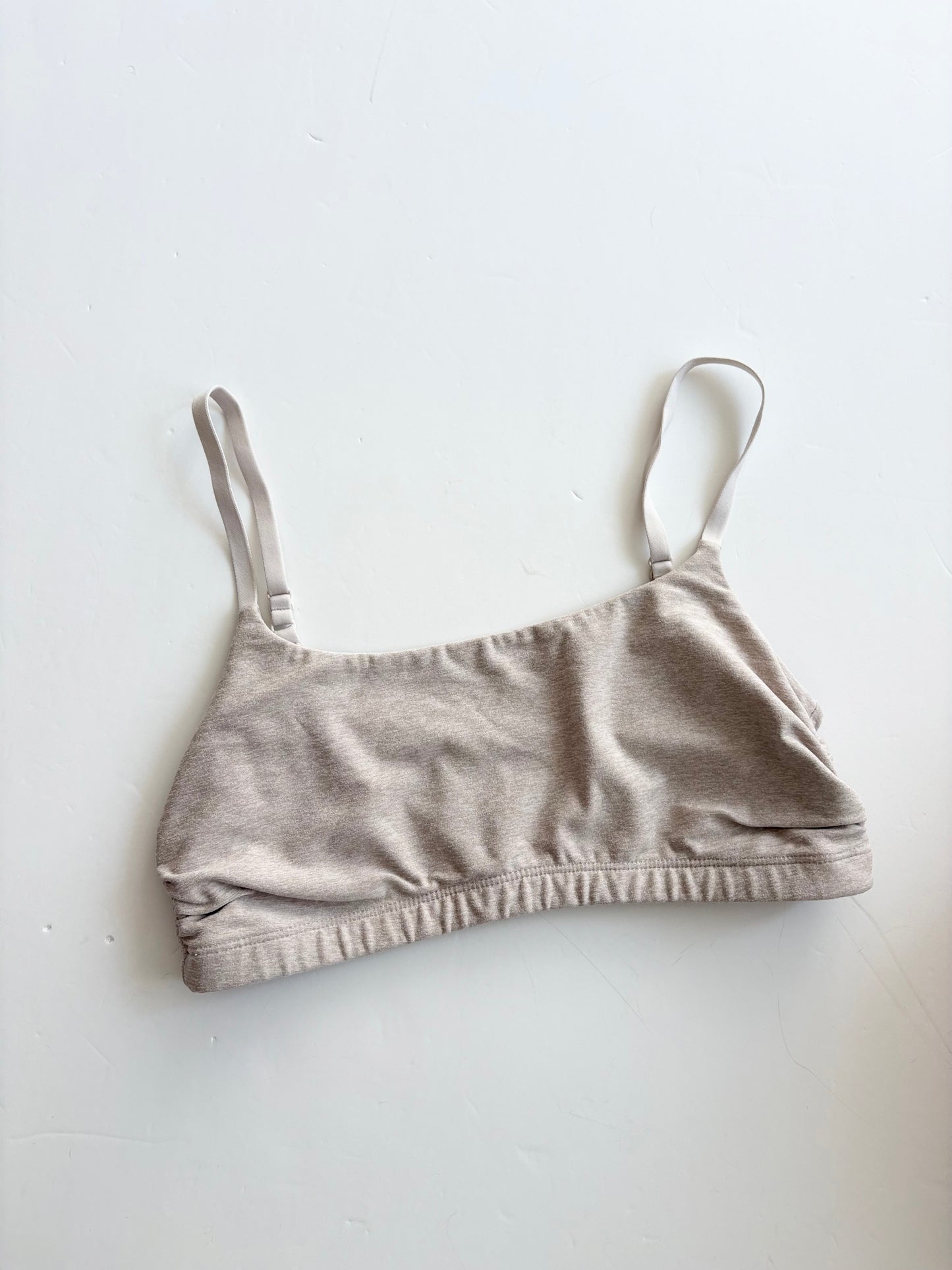 Beyond yoga space dye raise the barre shirred bra S/M