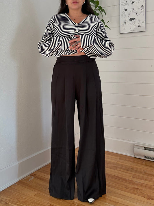 Lulus tailored wide leg pants Large