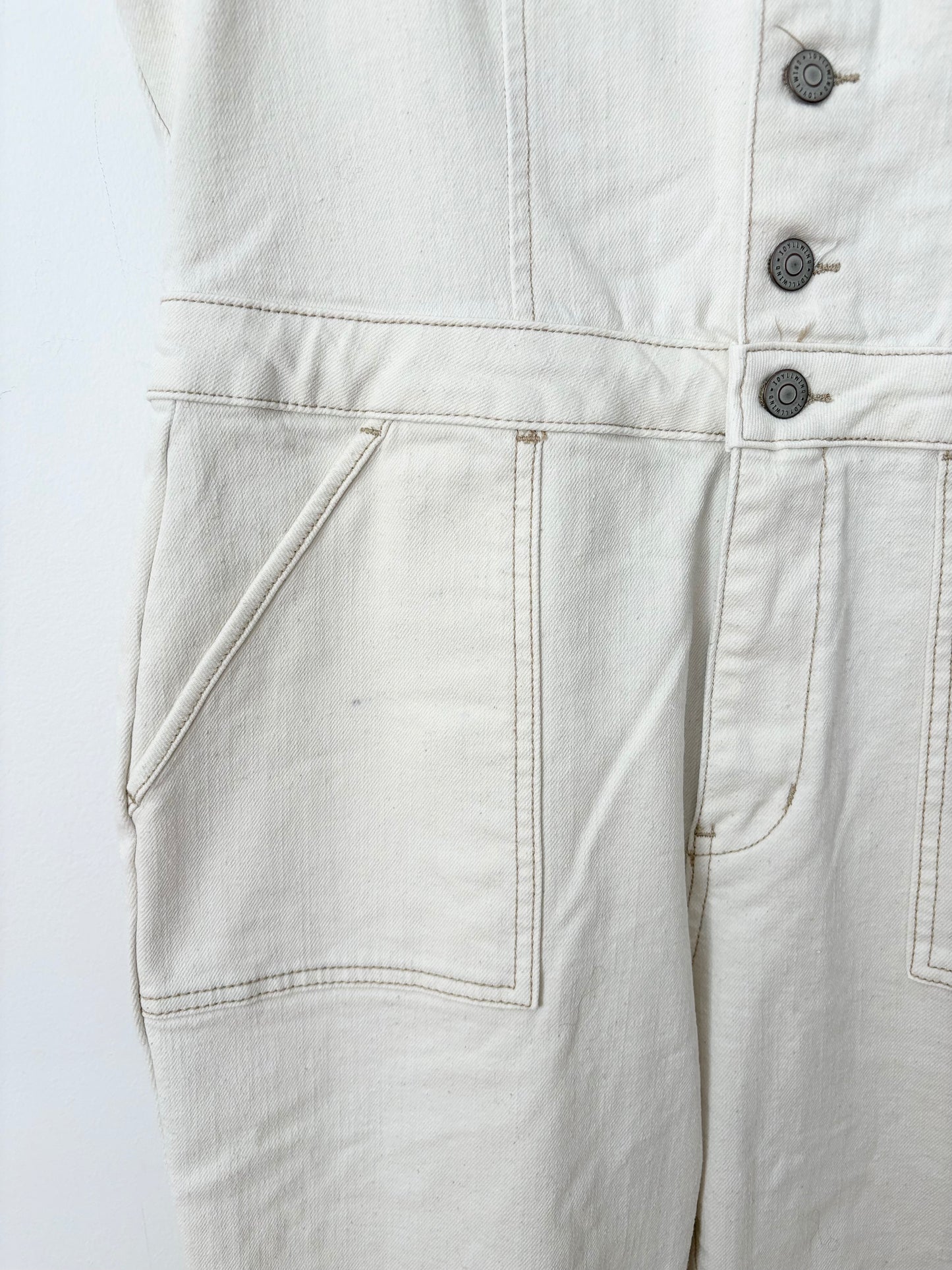 Idyllwind by Miranda Lambert denim flare jumpsuit Large