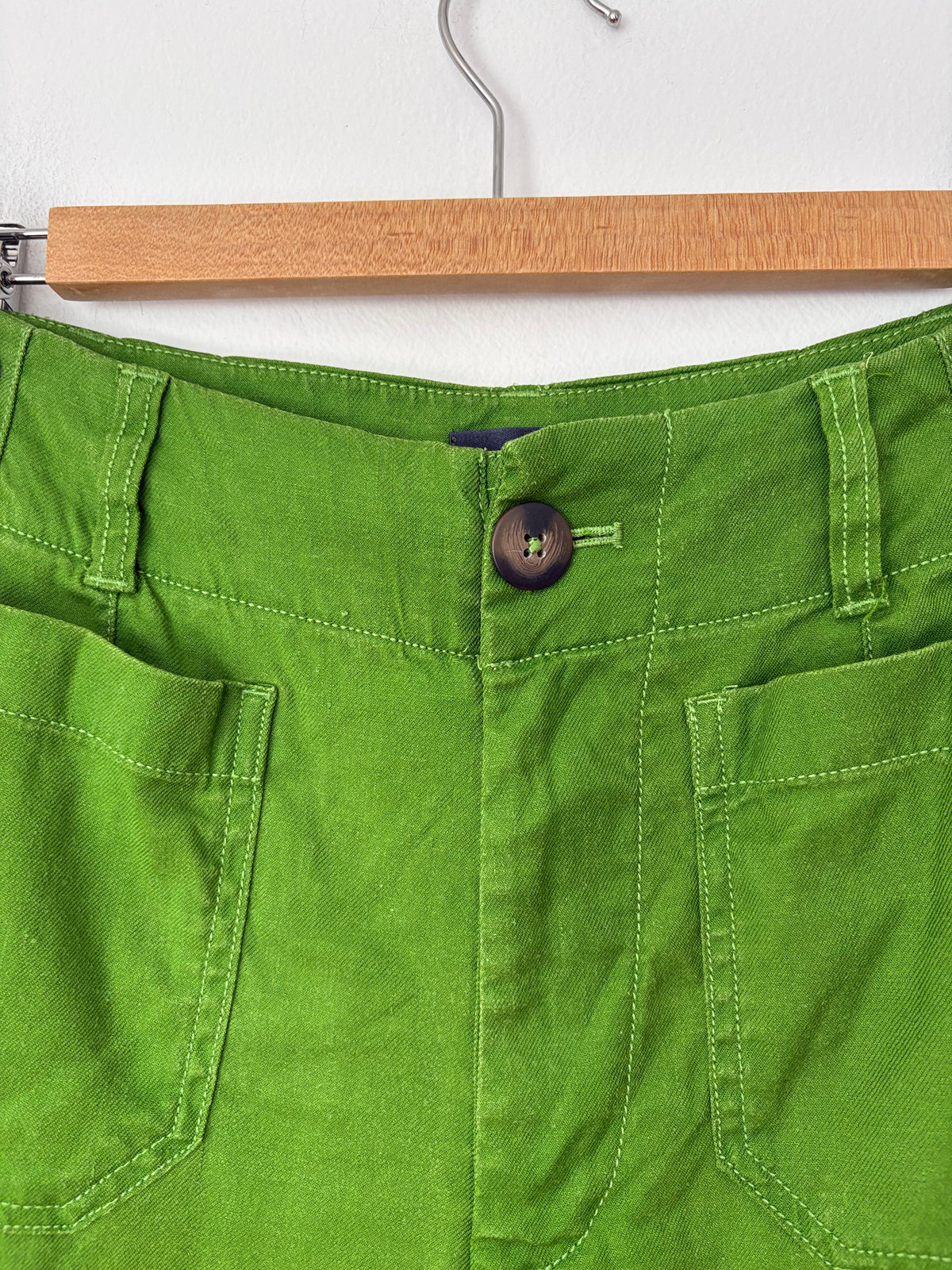 Pantalon Colette Maeve en lin vert T36/38