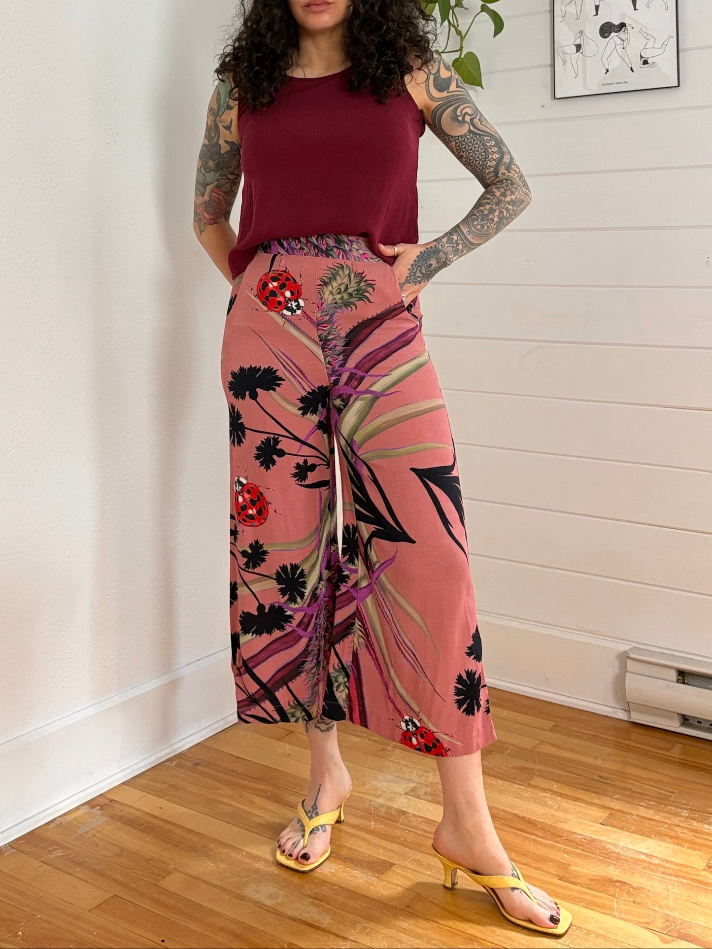 Vintage Jones silk tank top XS/S