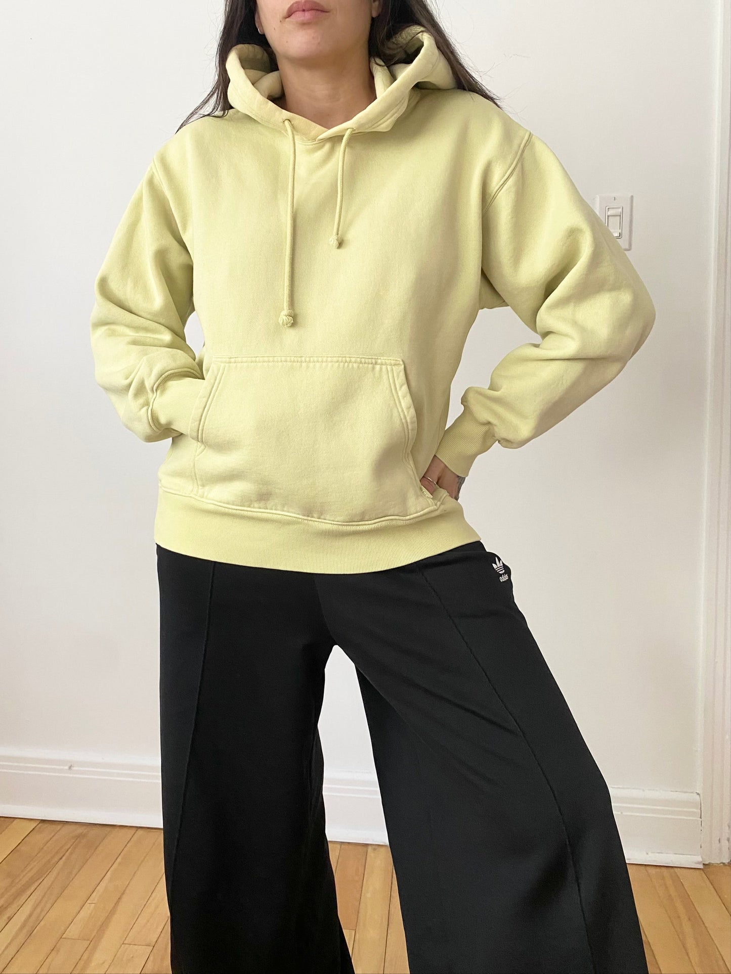 TNA cozy fleece boyfriend hoodie S/M