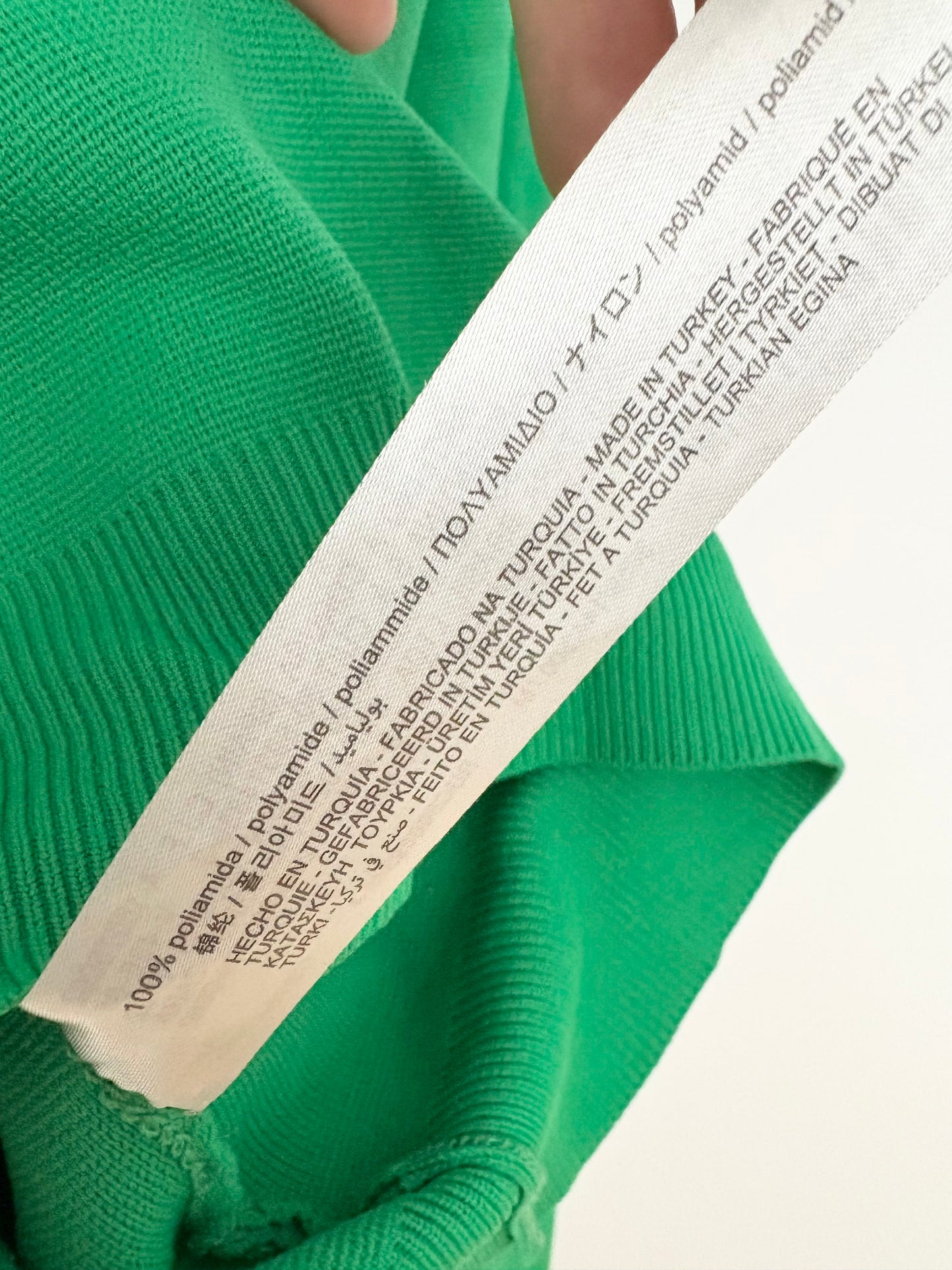 Zara oversized kelly green sweater M/L