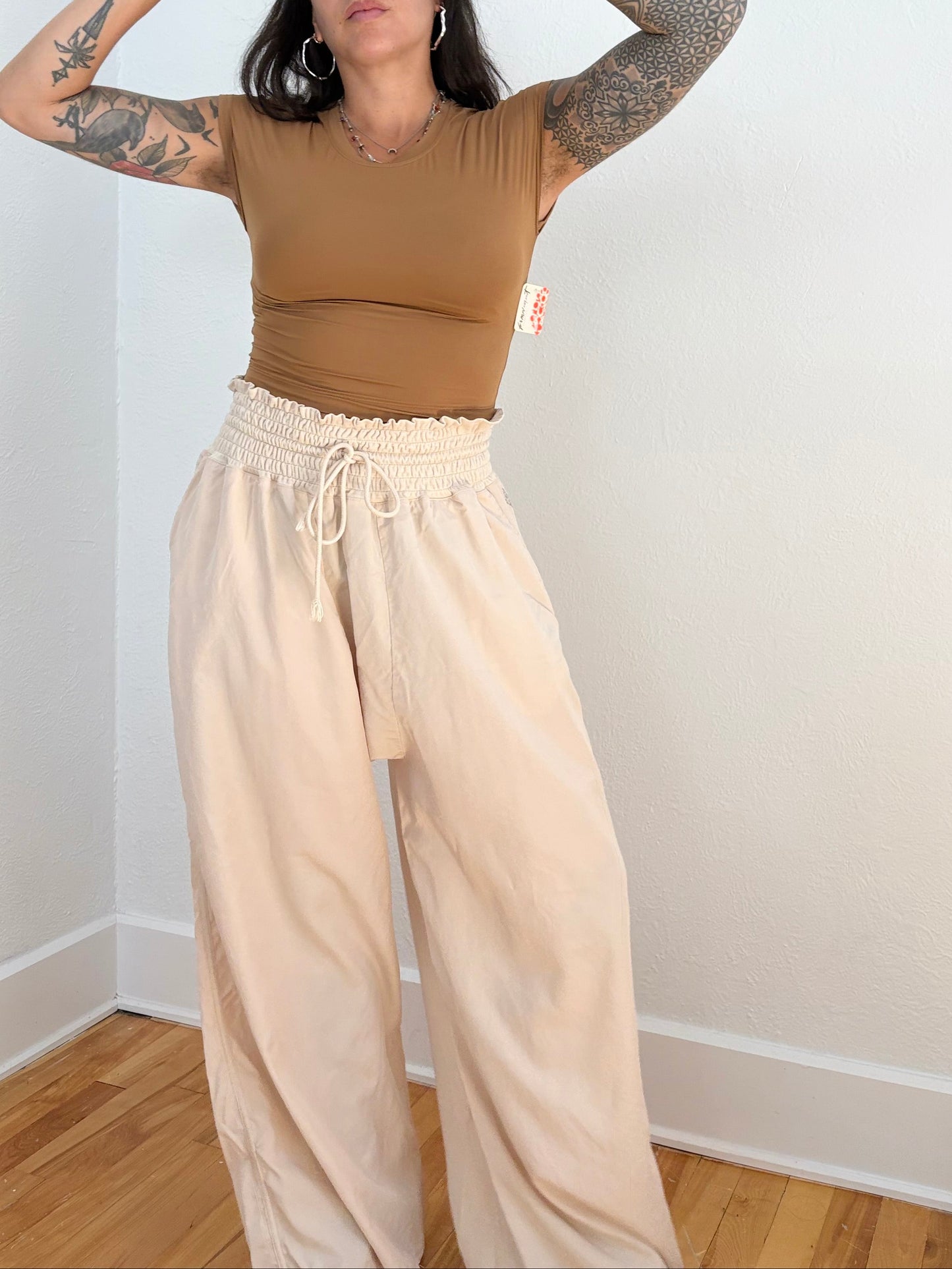 Free people movement devoted tee in cognac Medium