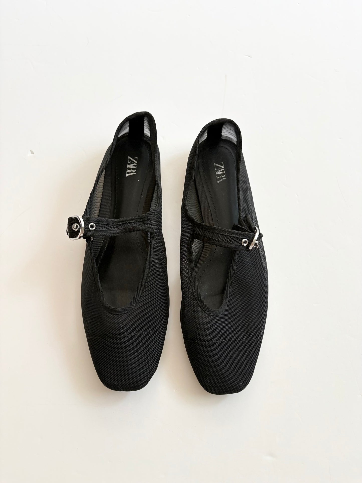Ballerines Mary Jane en maille Zara T36