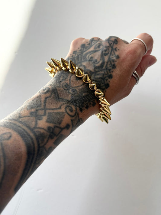 Noir NYC Tobi Tree Spike Bracelet