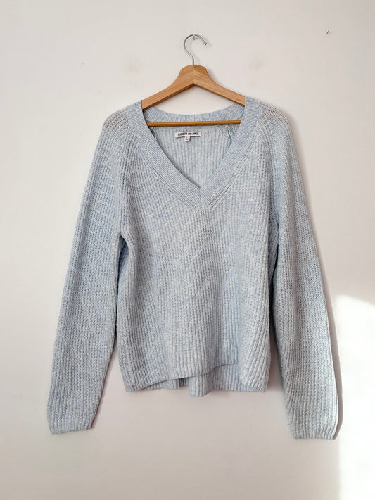 Pull en maille col V Elizabeth &amp; James, taille L