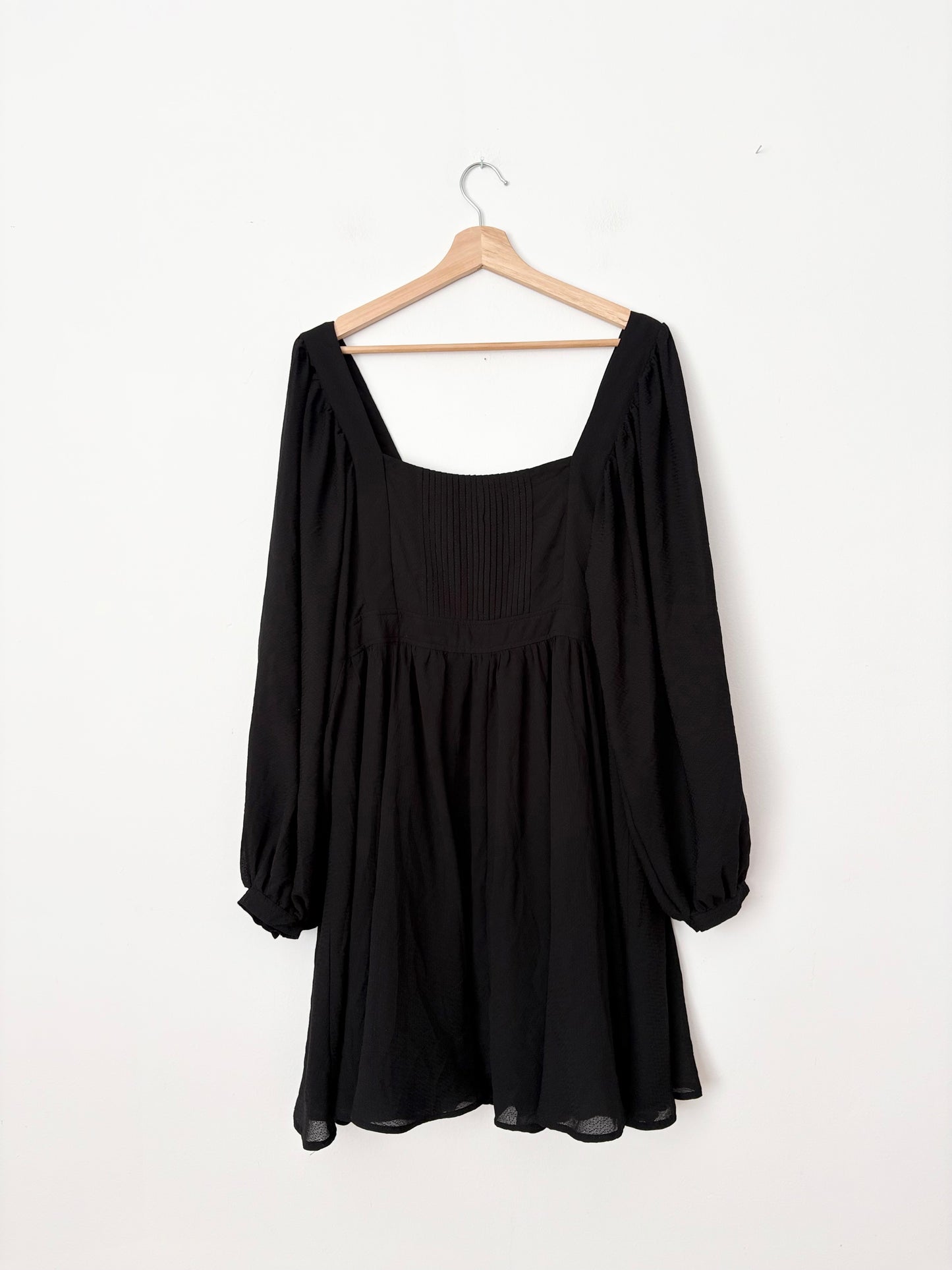 Mango chiffon babydoll dress XL