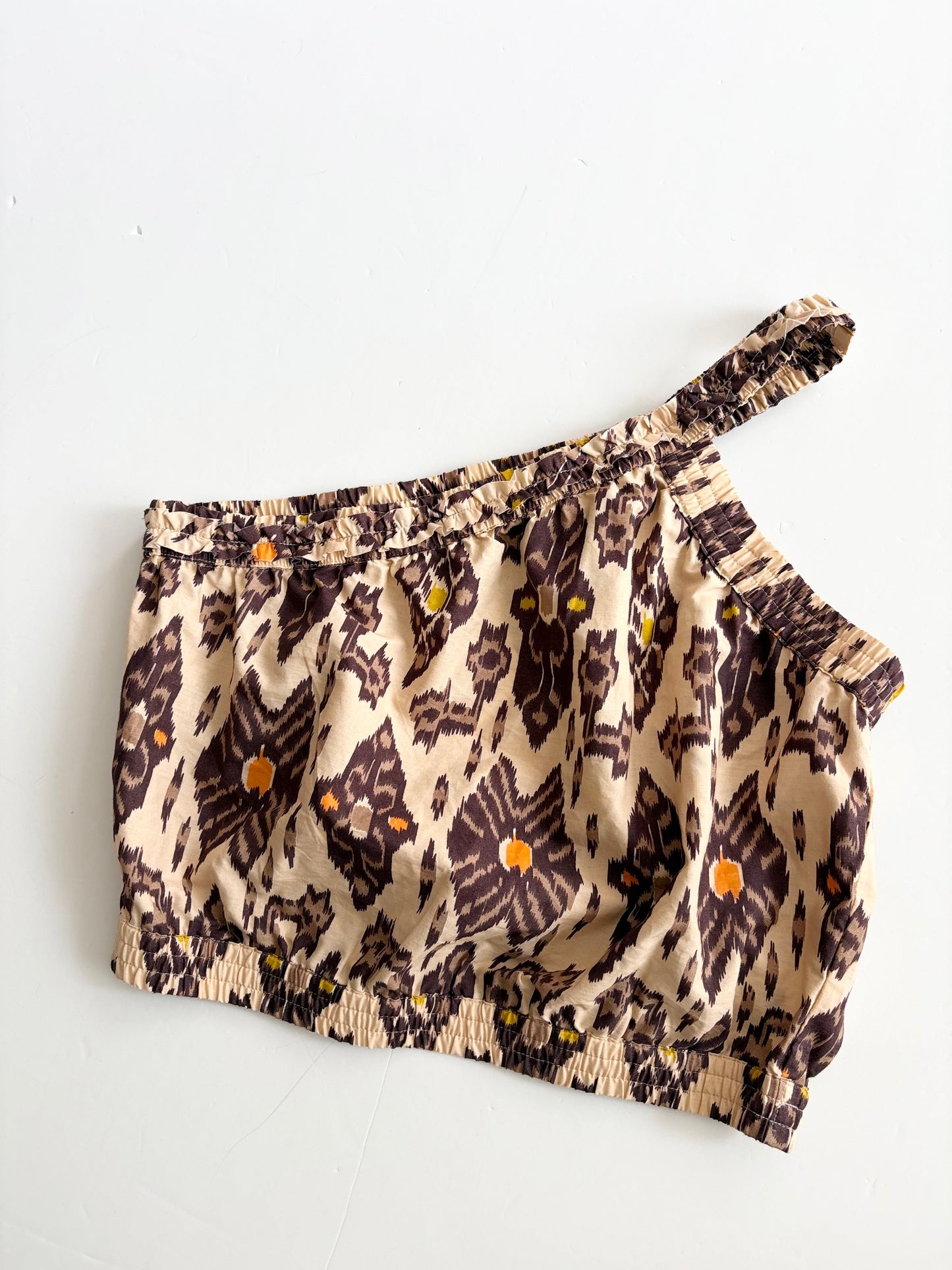 Bailey 44 printed one shoulder top S/M
