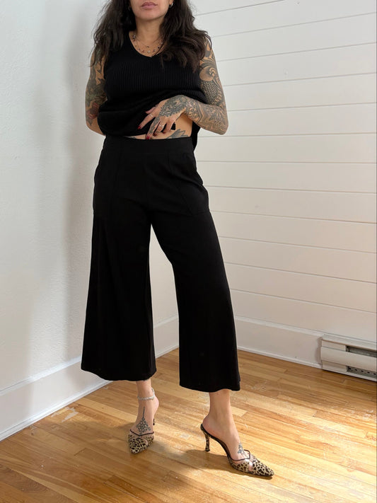 Max studio wide leg culottes M/L