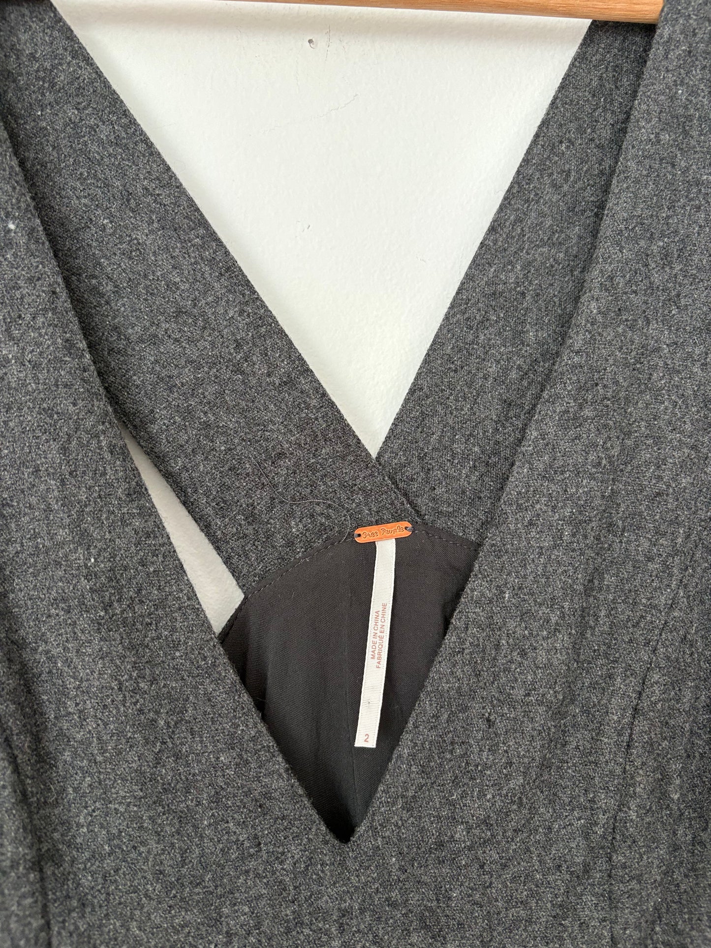 Robe-salopette Free People en laine mélangée, taille XS/S