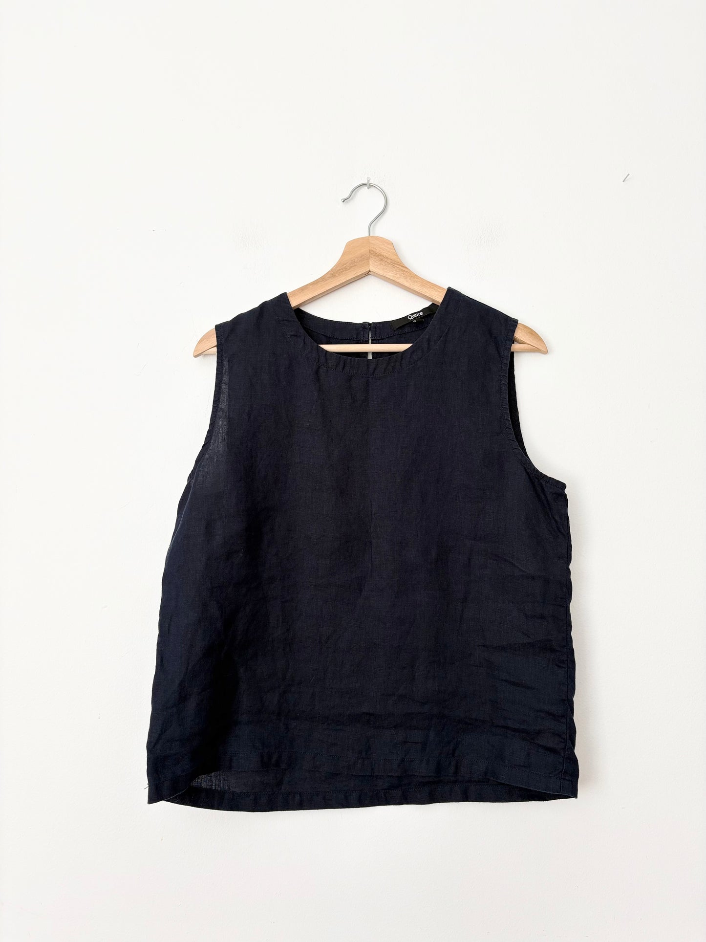 Quince European linen tank Small