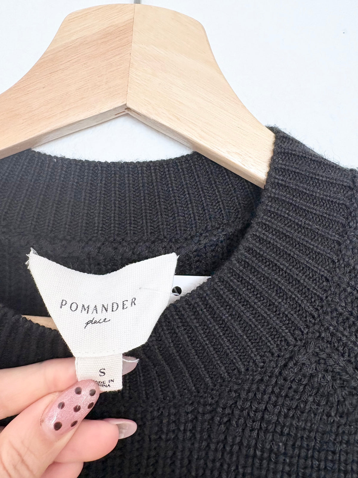 Pomander place Ainsley knit mini dress Small