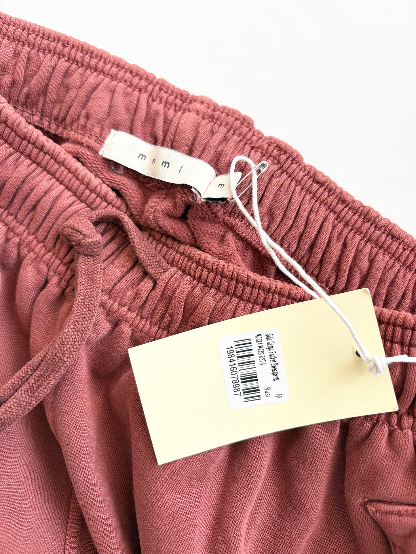 MNML side cargo pocket sweatpants M/L