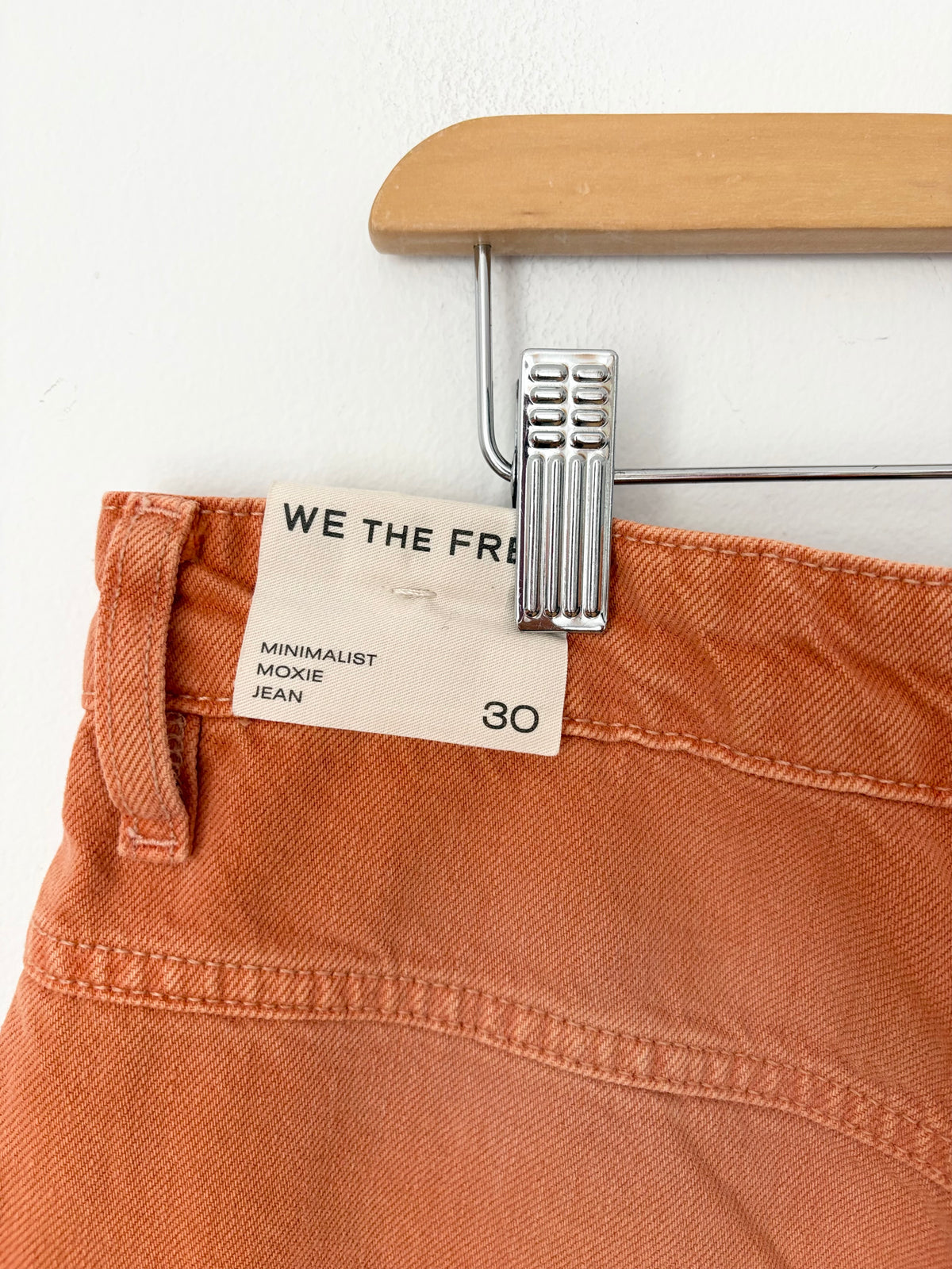 Jean tonneau minimaliste Moxie de Free People, taille 30