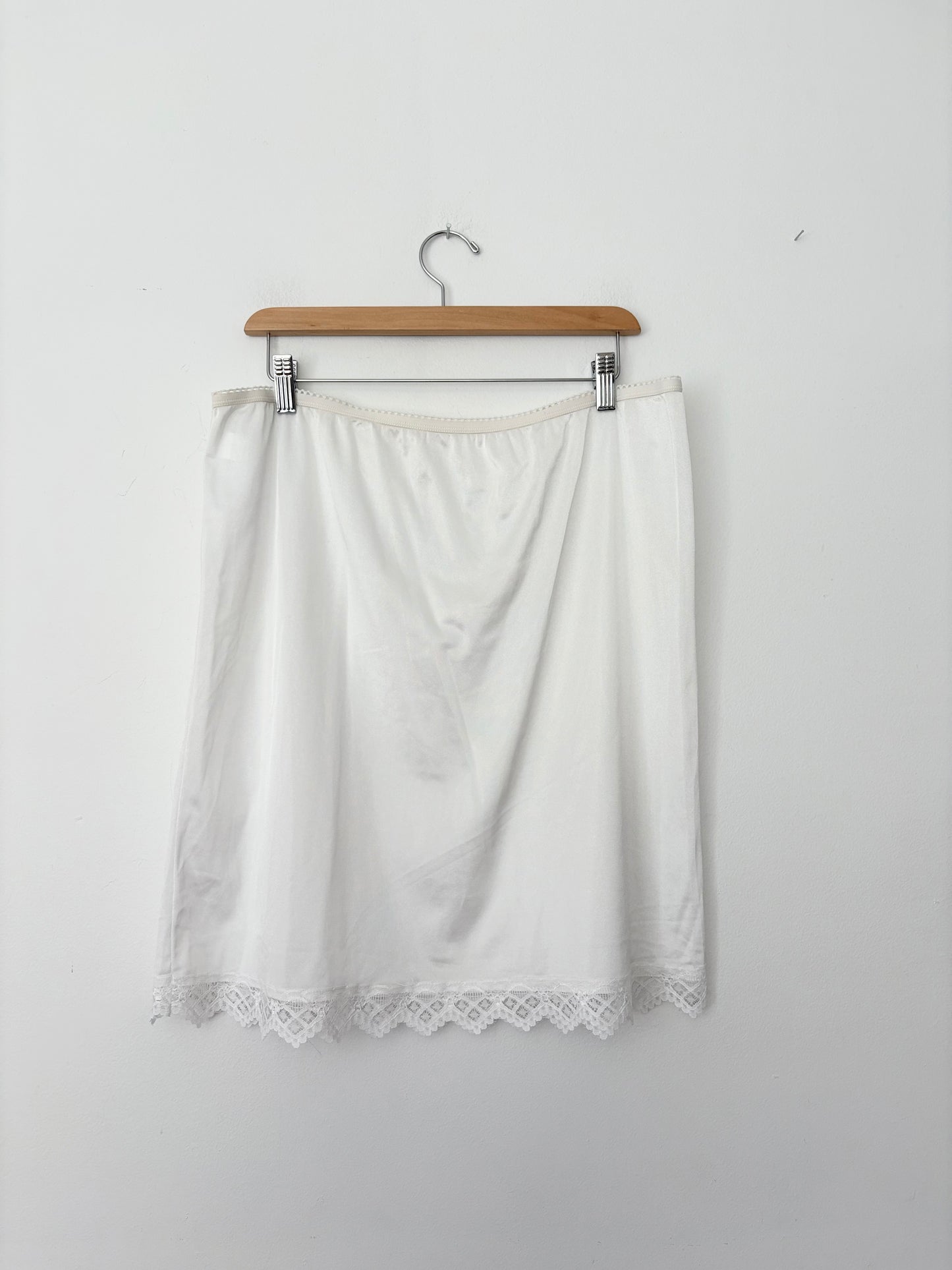 Jupon vintage semi-transparent longueur midi XL/XXL