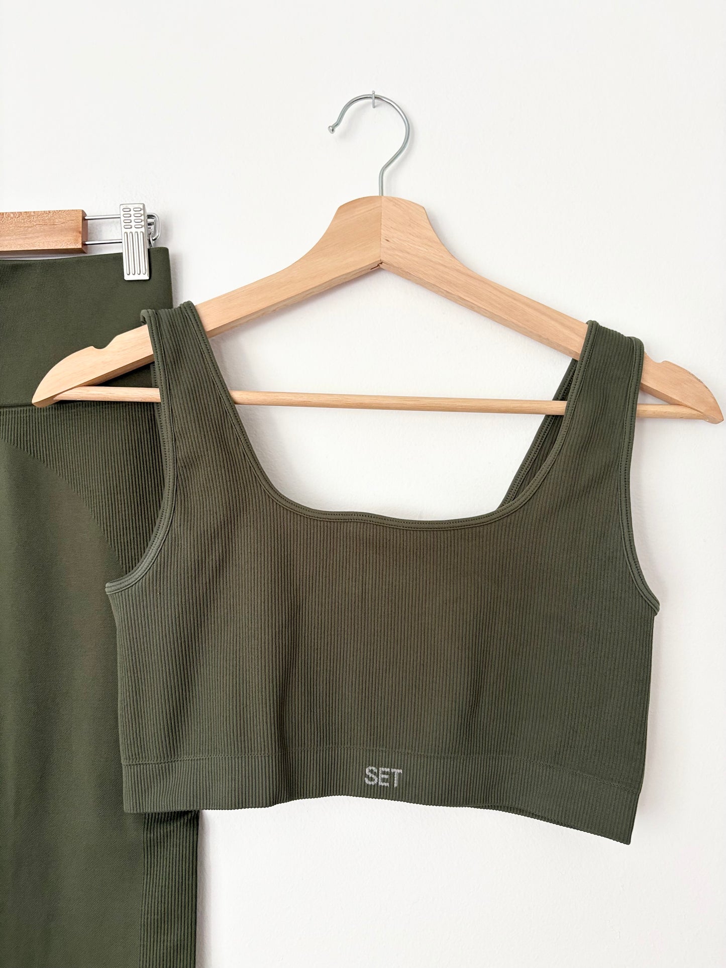 Set Active sculptflex legging & bra set Large