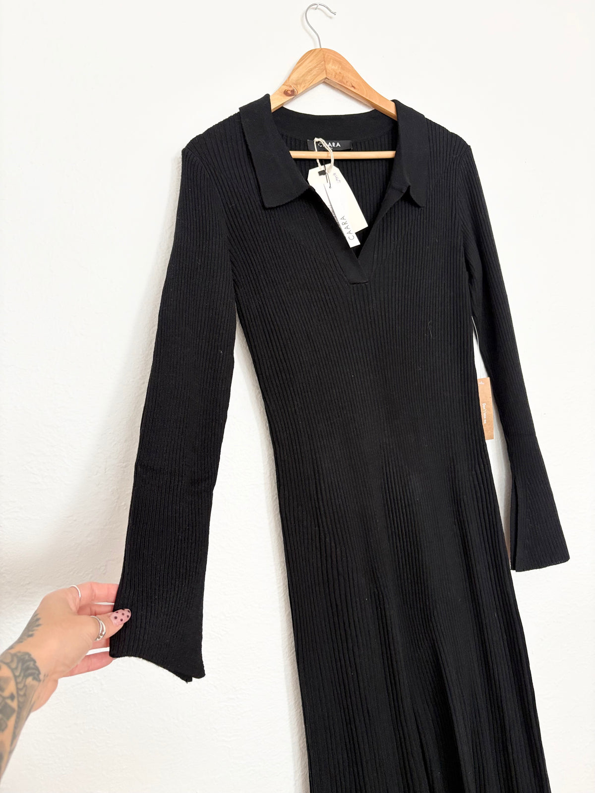 CAARA Nicole knit dress Medium