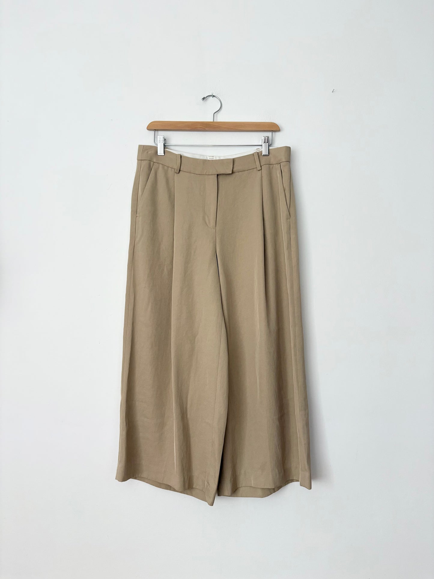 Pantalon Michael Kors taille mi-haute jambes larges M/L