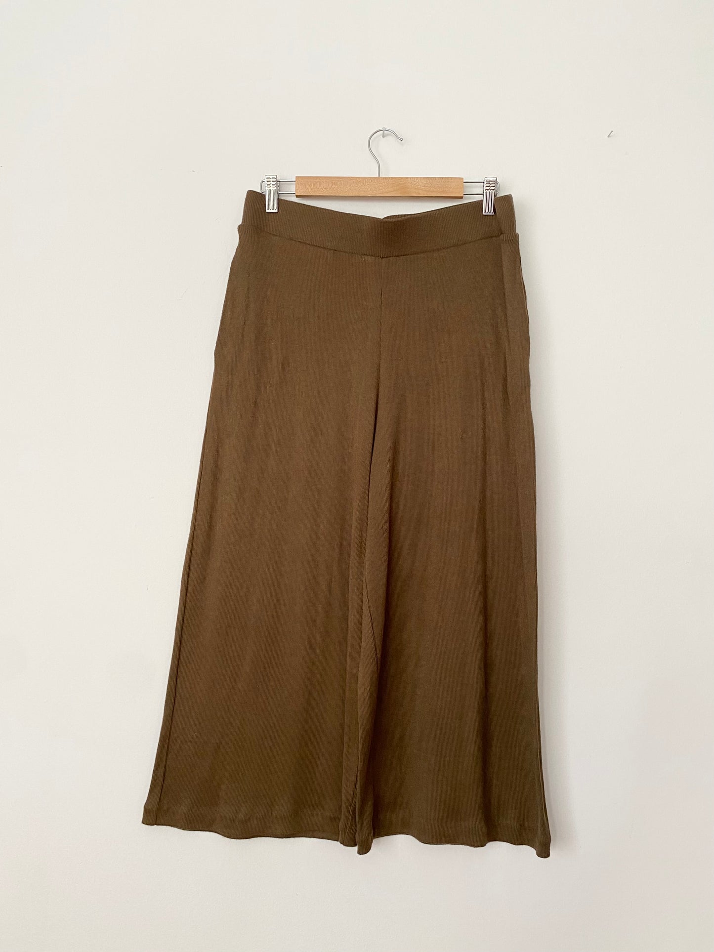 Pantalon en tricot à jambe large Banana Republic Medium