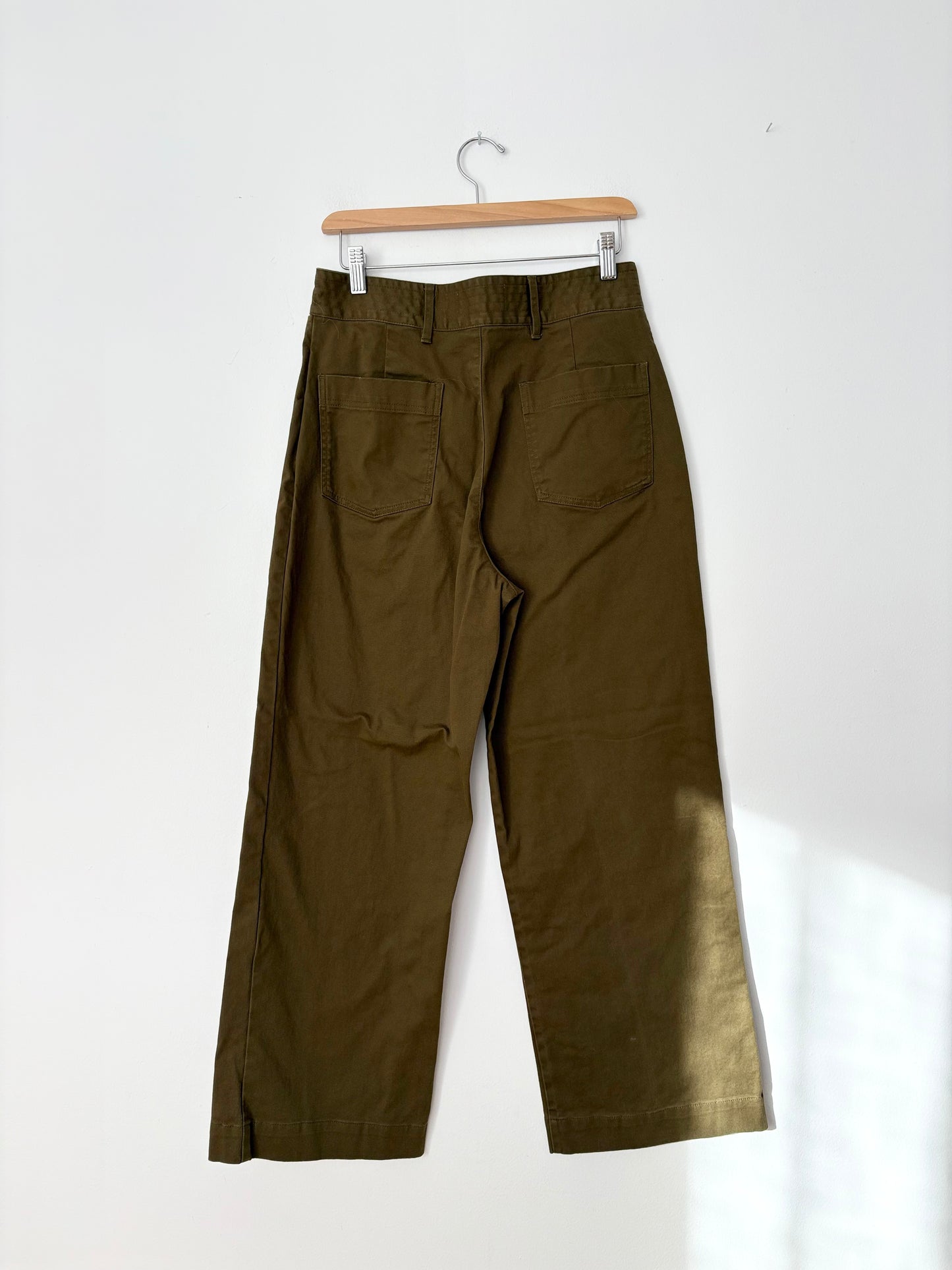 Hudson North Khaki crop chinos W28
