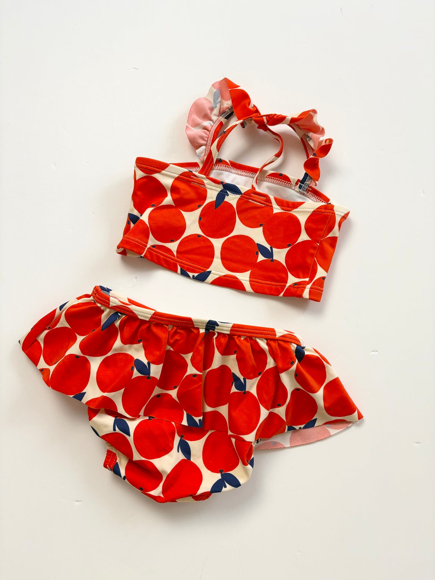 Hanna Anderson fruit 2 piece swimsuit 2T