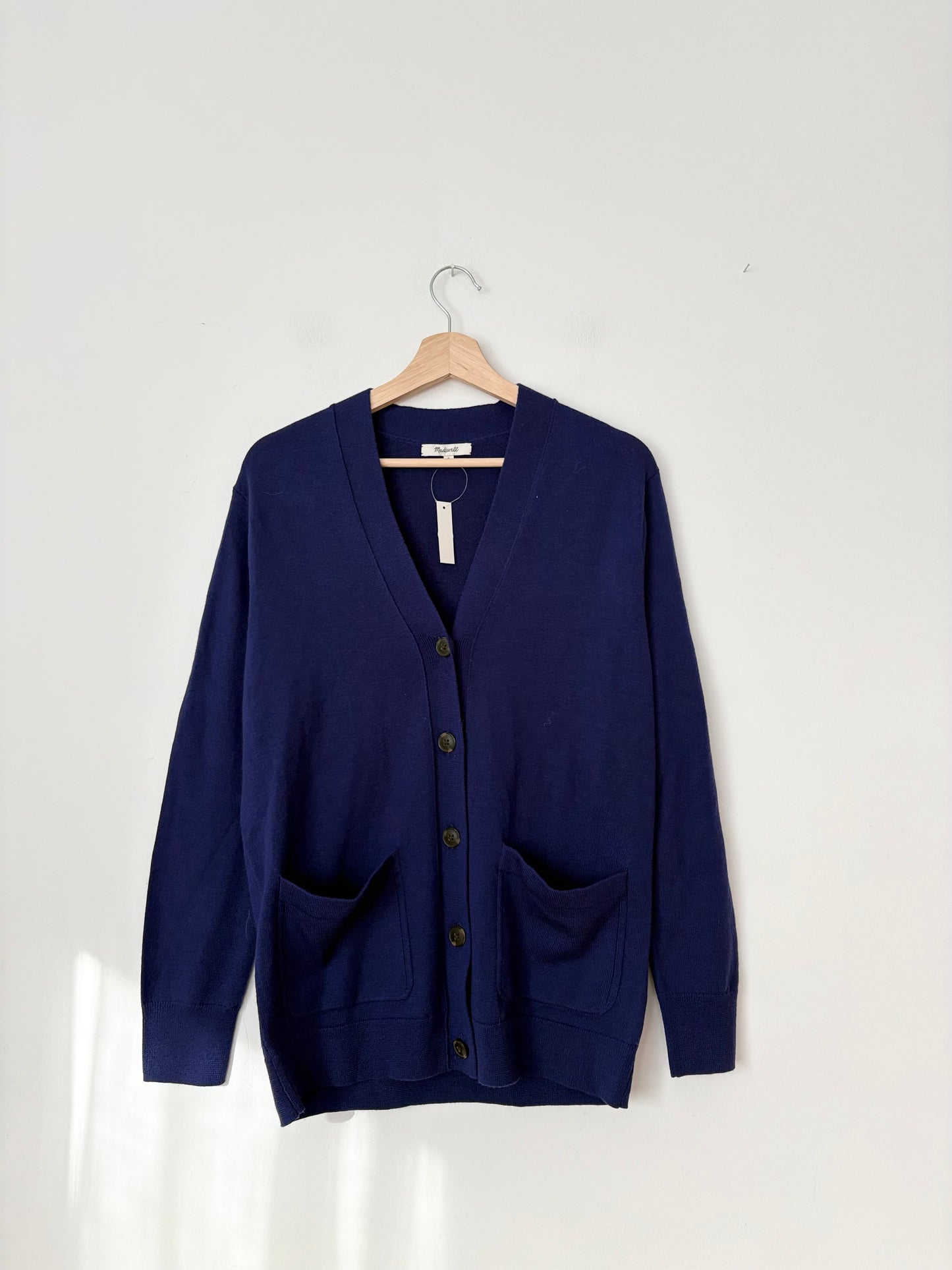 Madewell Merino wool boyfriend cardigan Small
