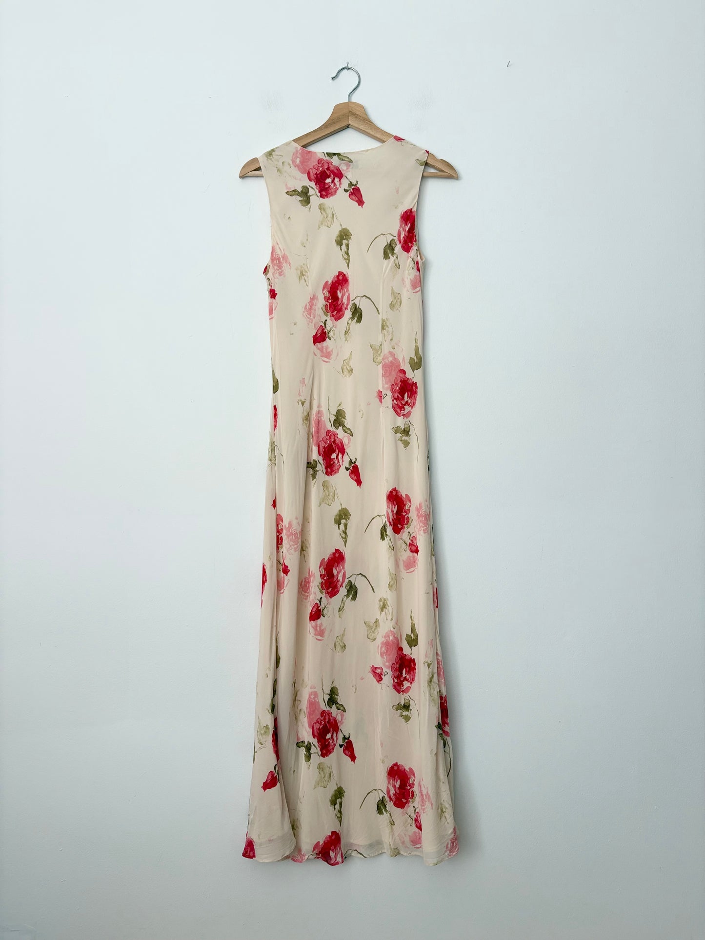 Vintage floral maxi dress Medium