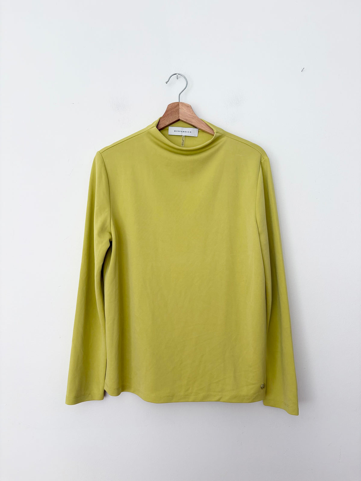 Rino & Pelle koto mock neck top Large