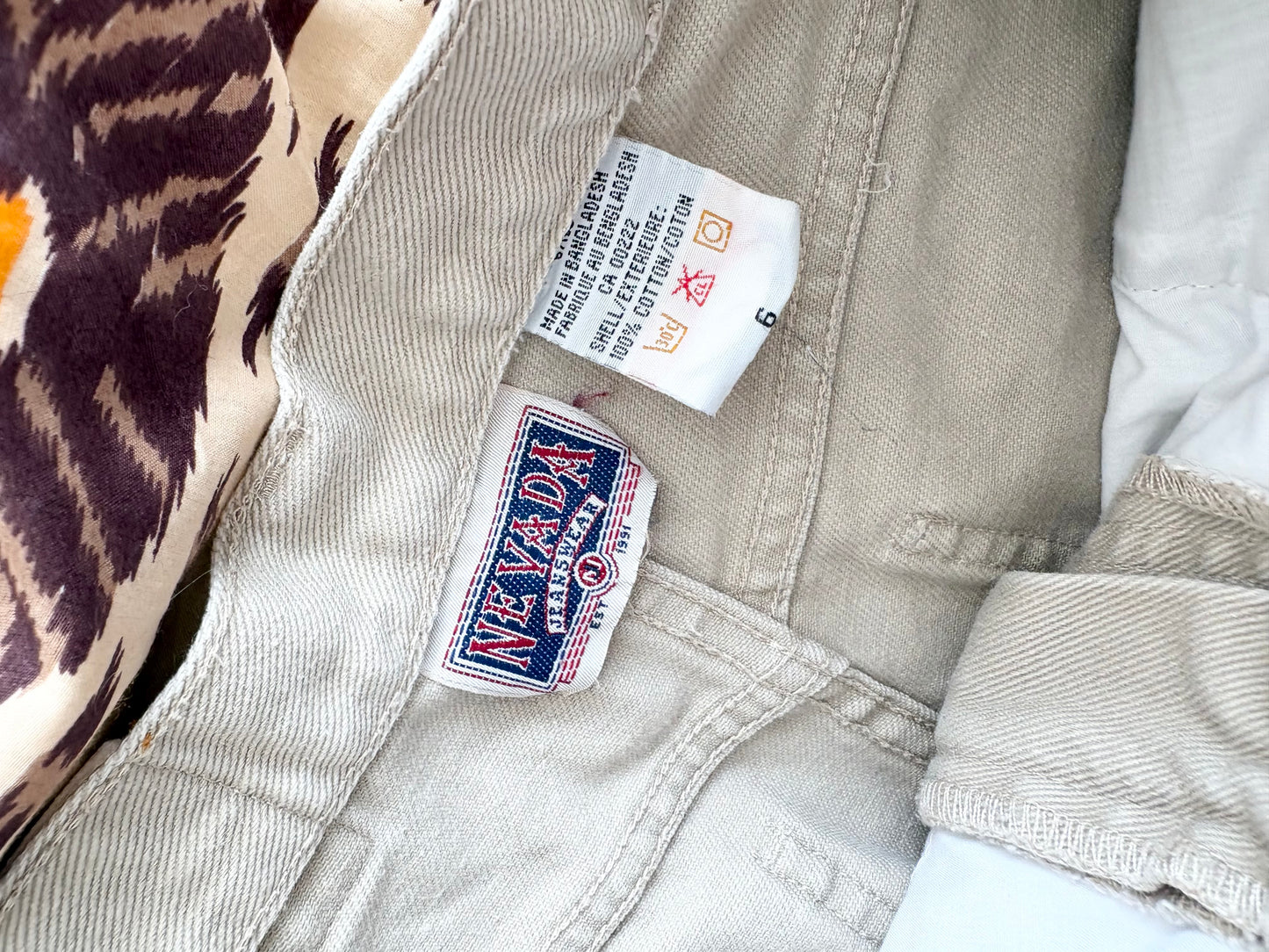 Vintage Nevada denim shorts W25