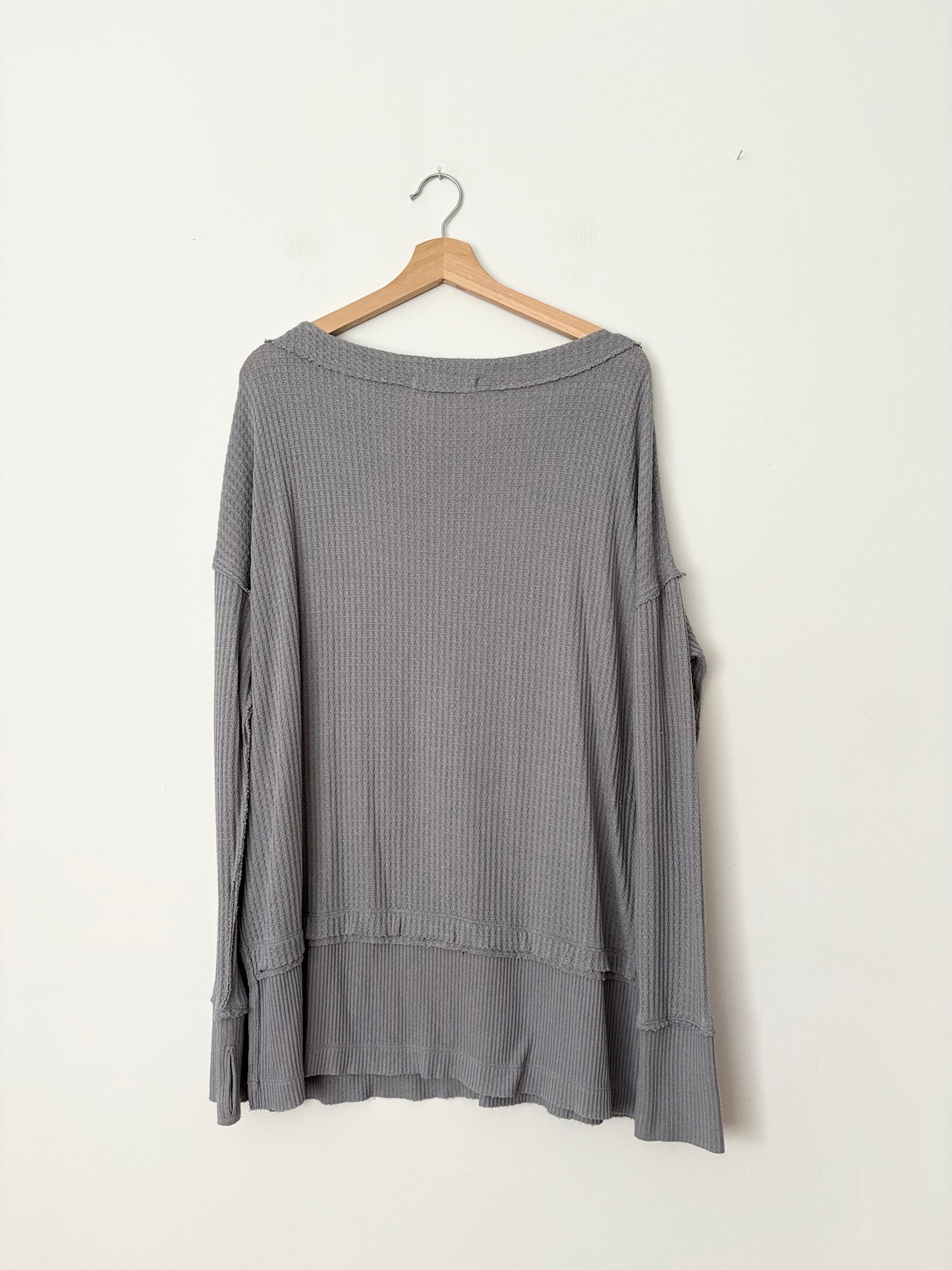 Free People north shore thermal knit top S-L