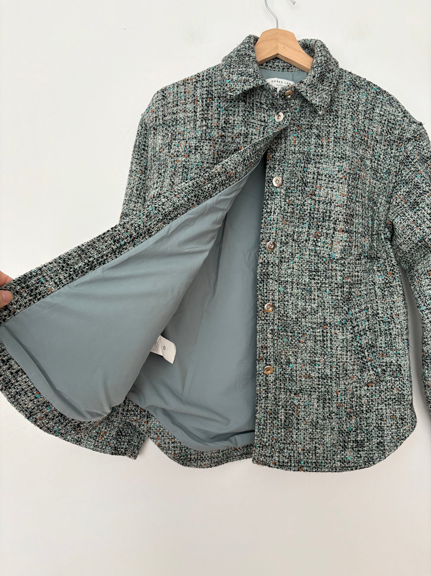Derek Lam Collective tweed shacket M/L