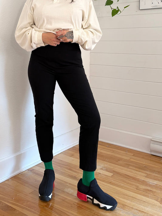 Babaton crop stretch trousers Medium