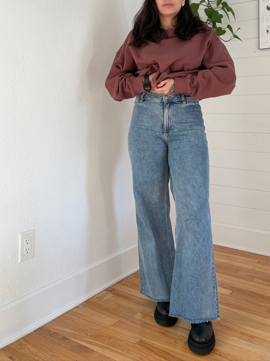 Mango Catherine flared jeans W29