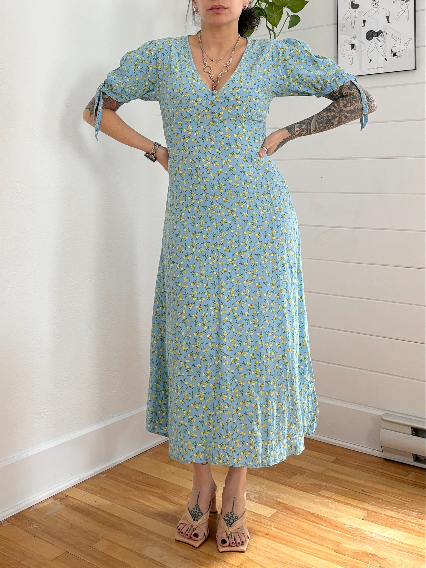 Robe midi Daija Faithfull the brand Taille S
