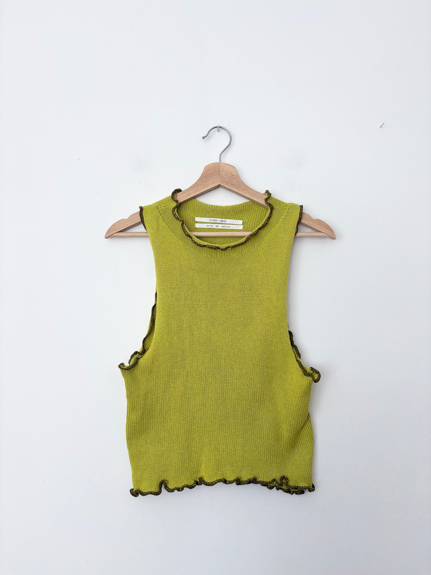 Silence + noise Nina sweater tank Medium