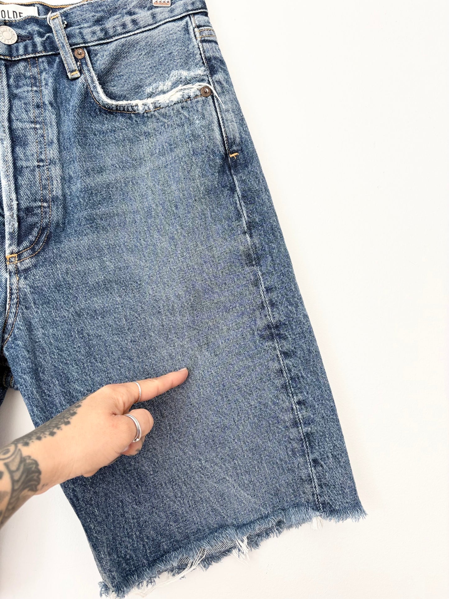 Agolde 90's long shorts W26