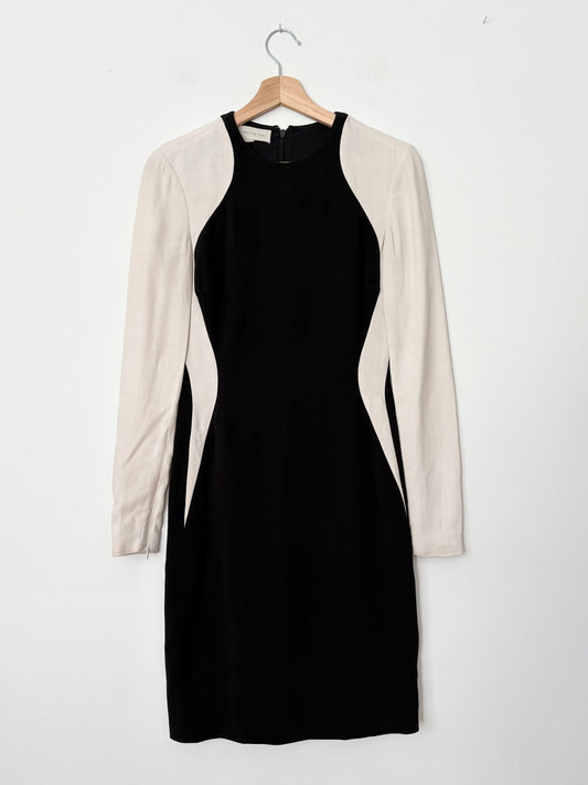 Stella Mccartney sheath contrast dress XS/S