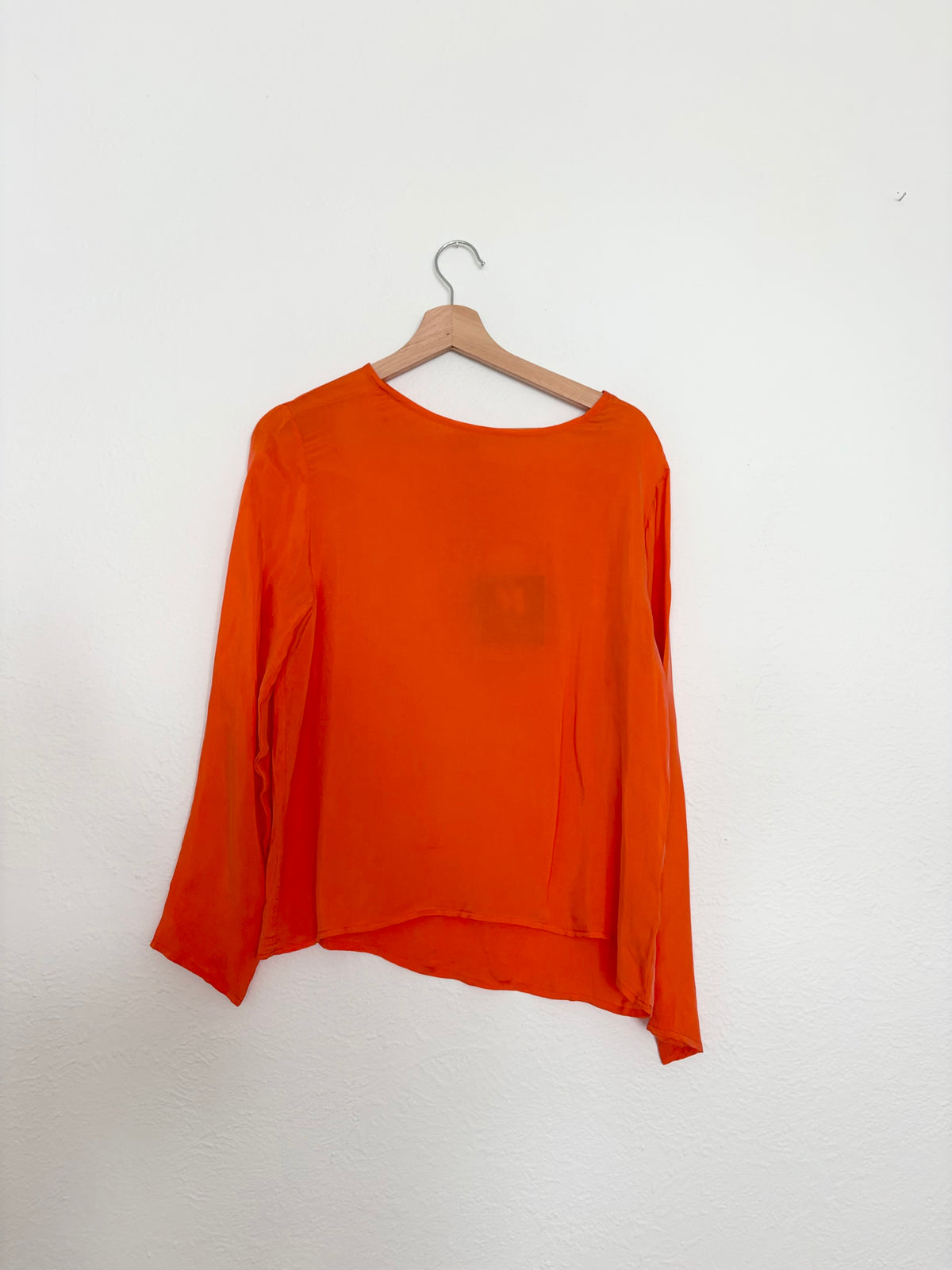 American vintage semi sheer blouse Medium