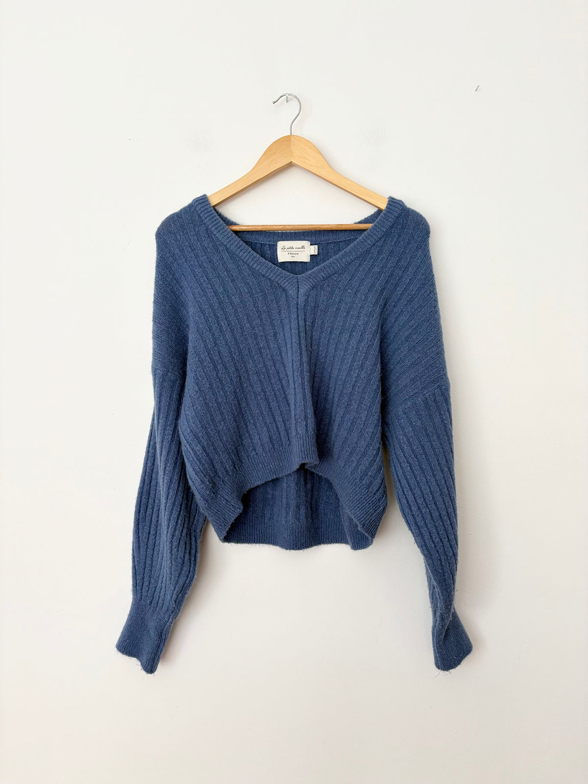 Pull en maille mélangée mohair FRNCH Paris la petite maille M/L