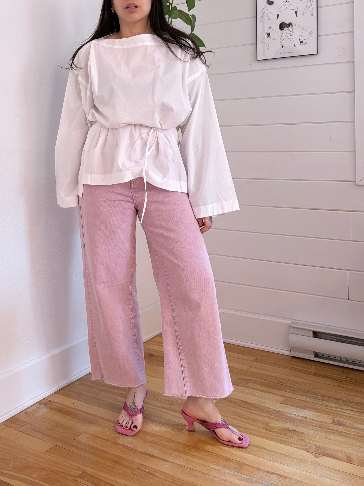 J.Crew Ciel blouse in cotton poplin Large