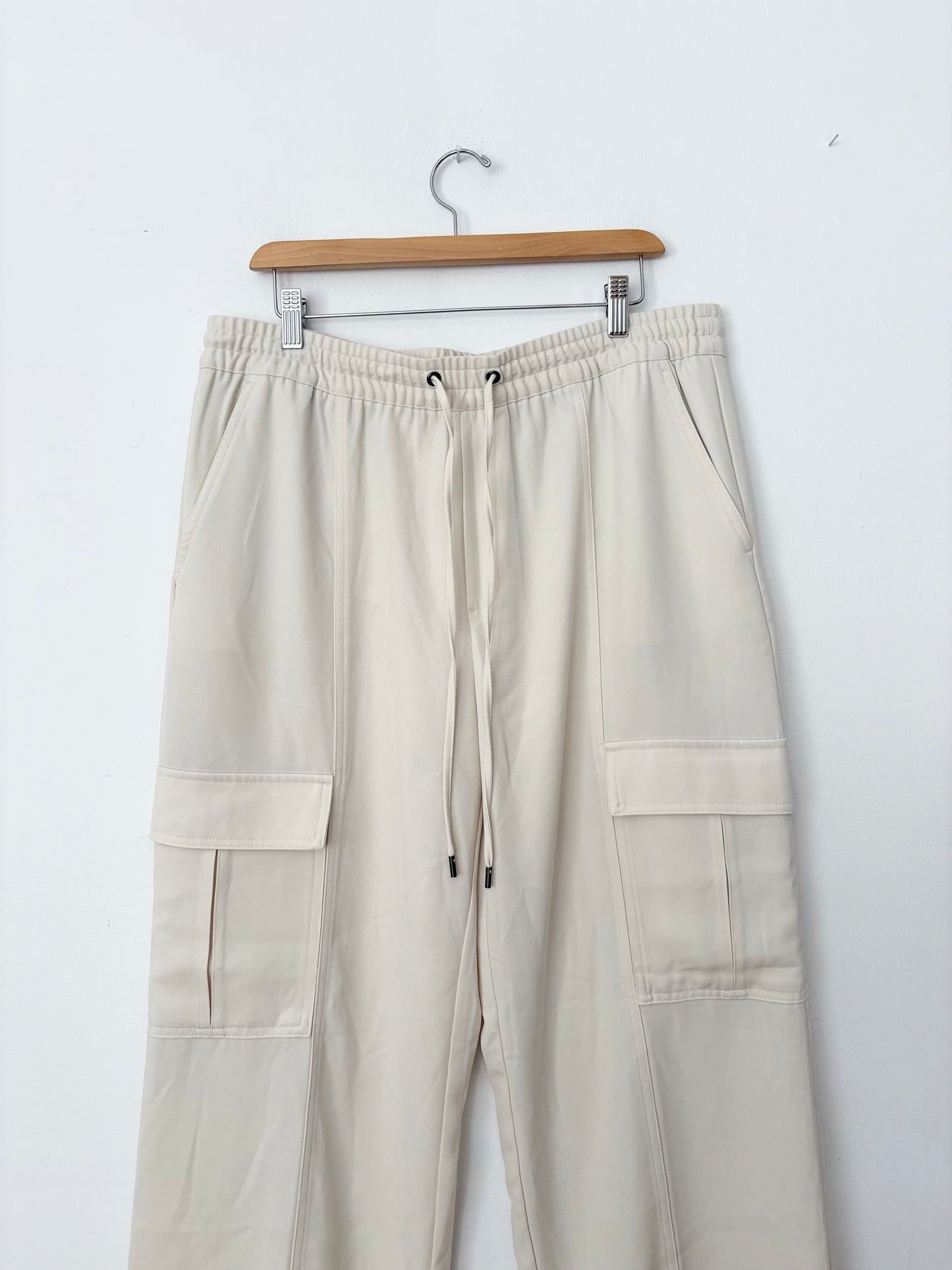 Pantalon cargo sport taille haute et large Banana Republic L/XL