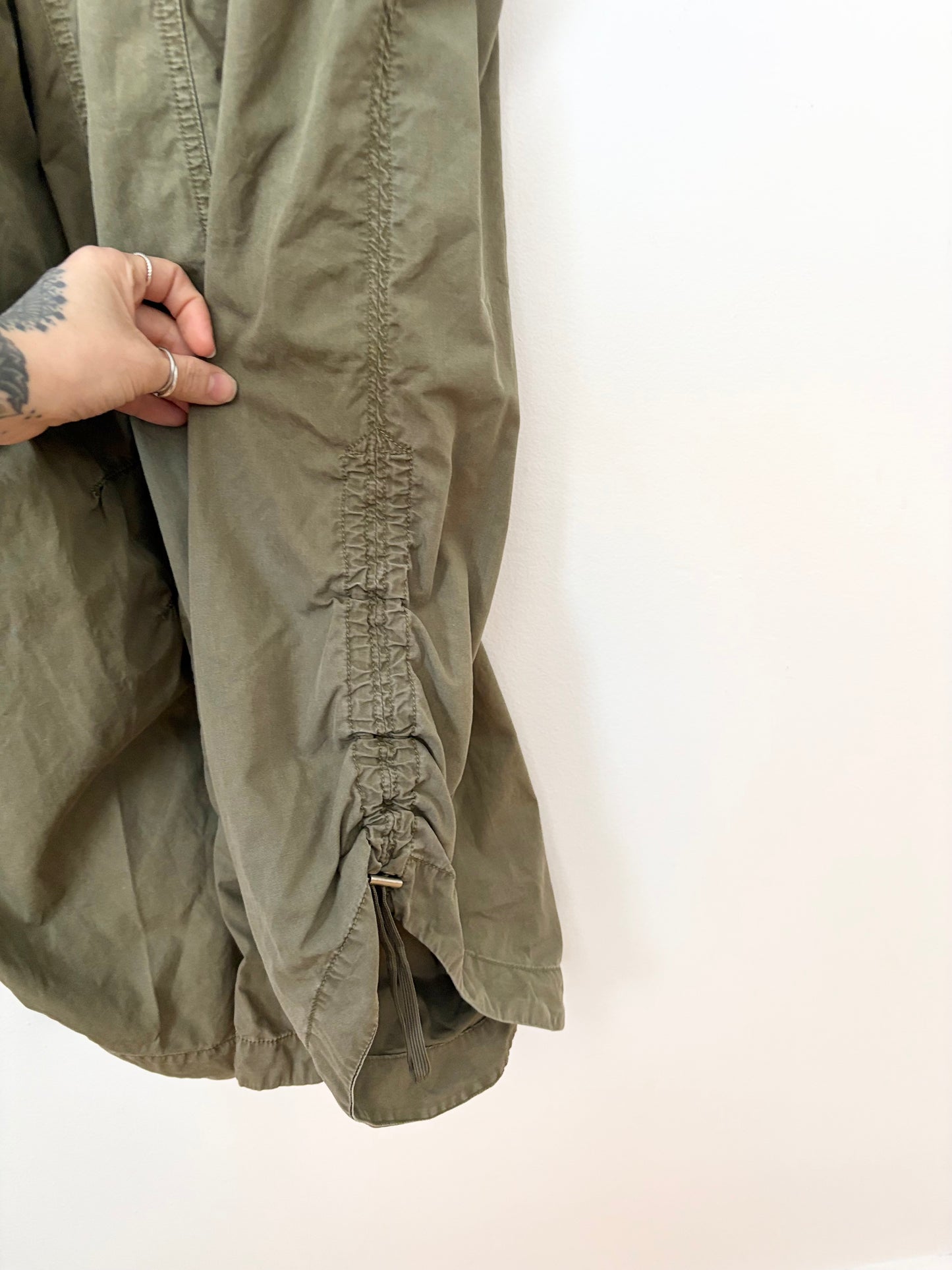 Anthropologie shirthing parachute jumpsuit Large