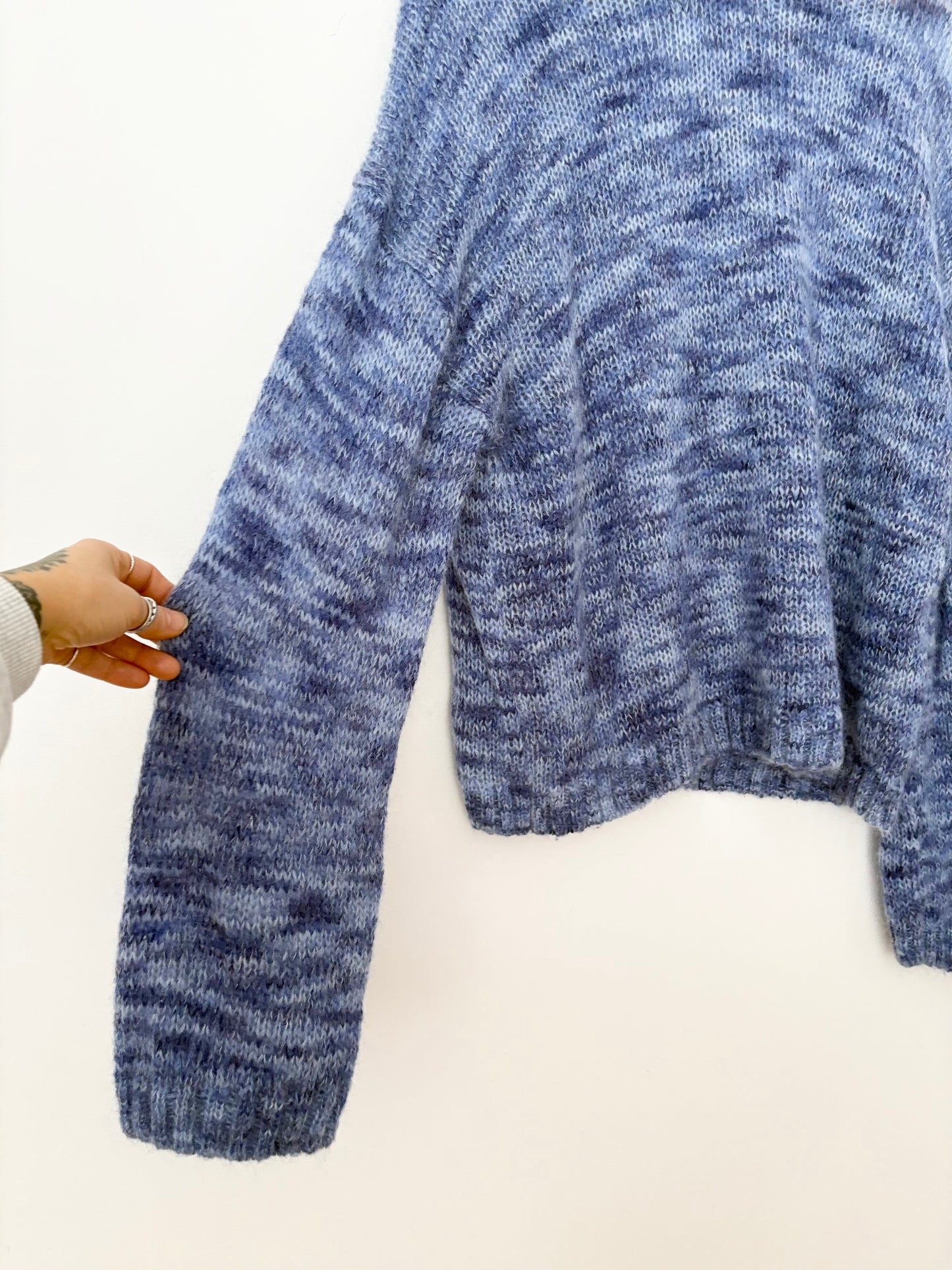 Pull ARKET en laine et mohair mélangés, taille S/M