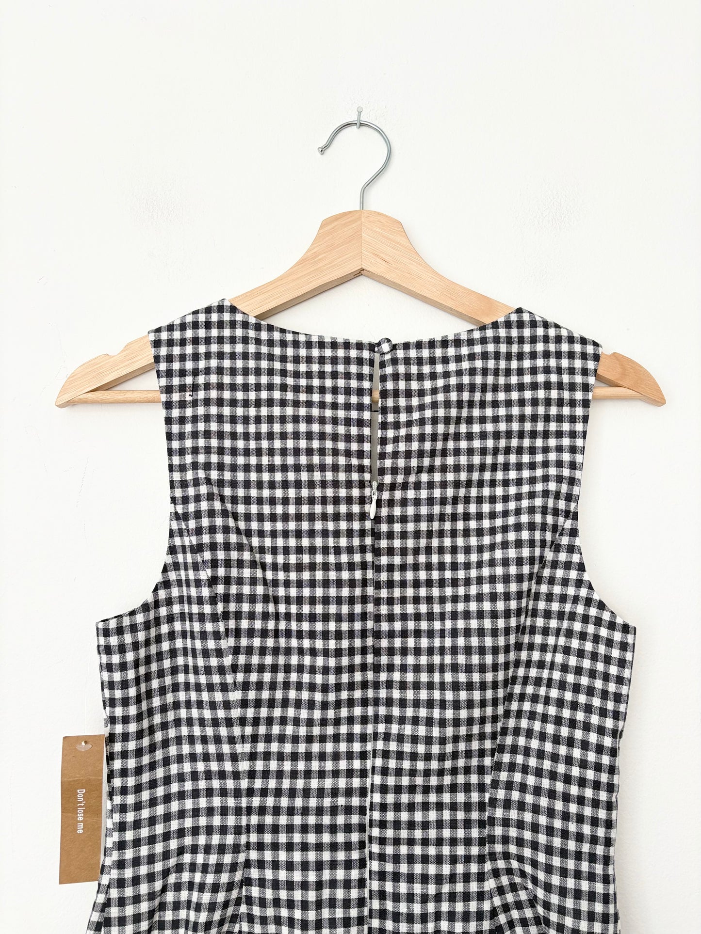 Kourt. gingham ruth dress XS